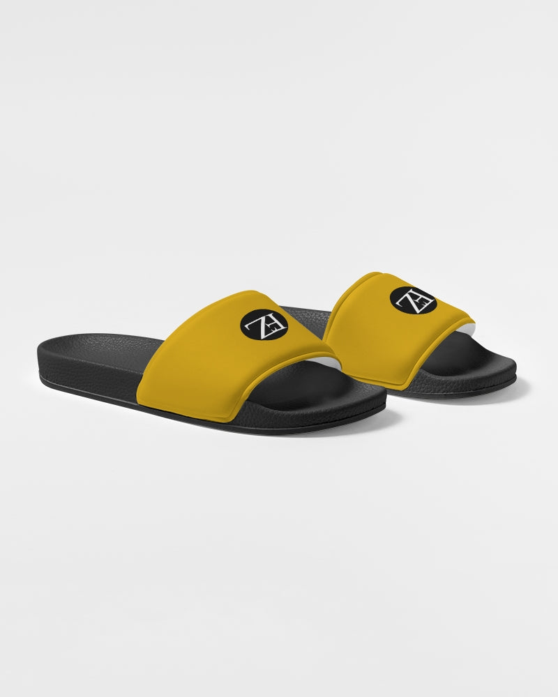 yellow zone men's slide sandal