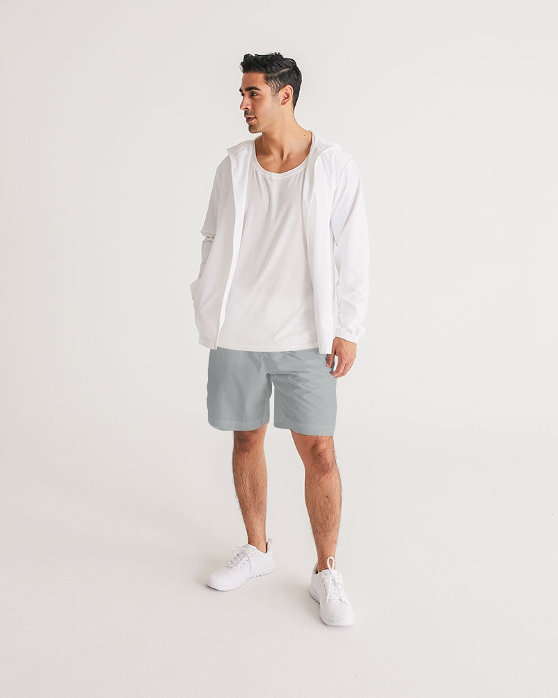 flying grey men's jogger shorts