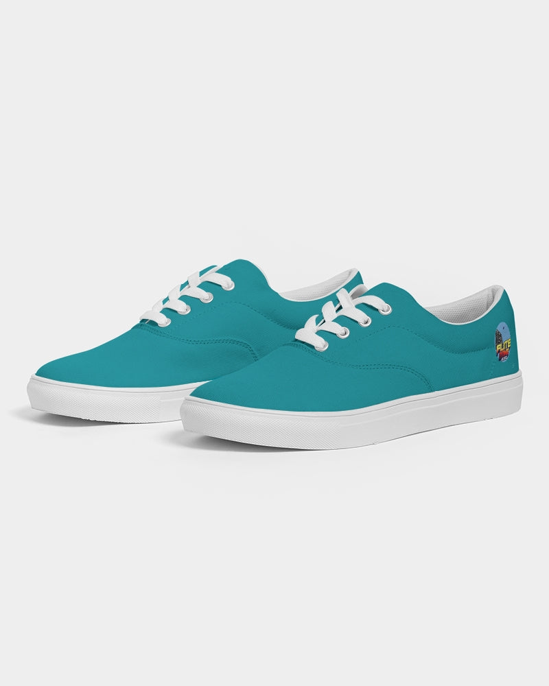 blue zone women's lace up canvas shoe