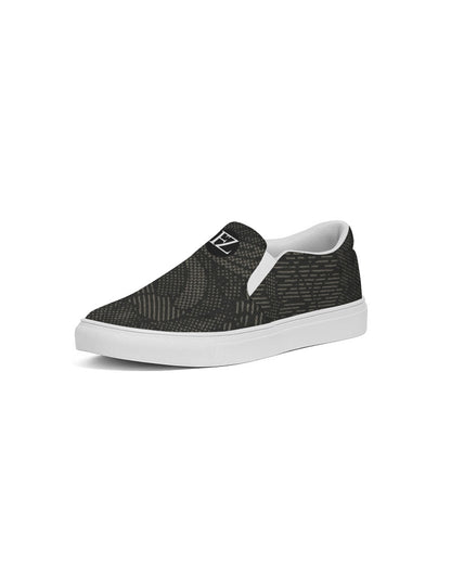 fz abstract women's slip-on canvas shoe