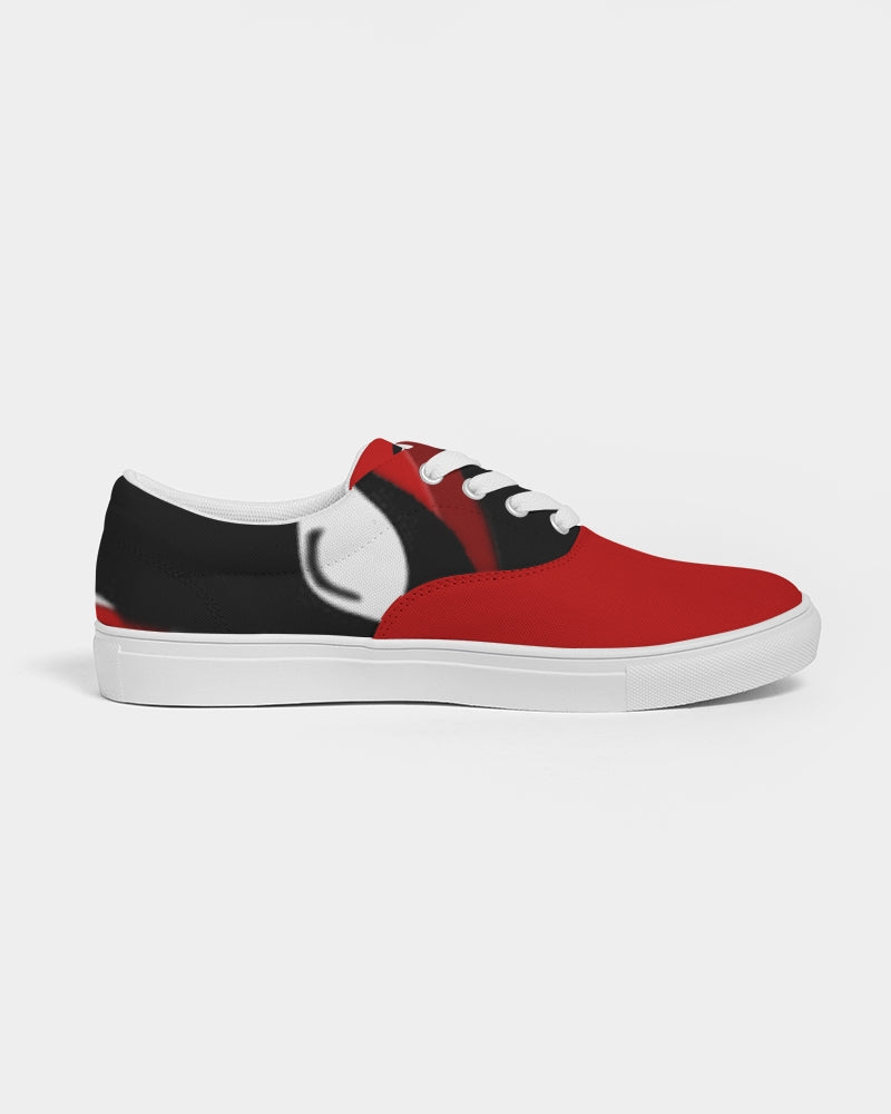 red zone women's lace up canvas shoe