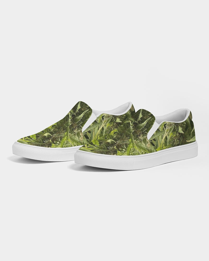 fz weed zone women's slip-on canvas shoe