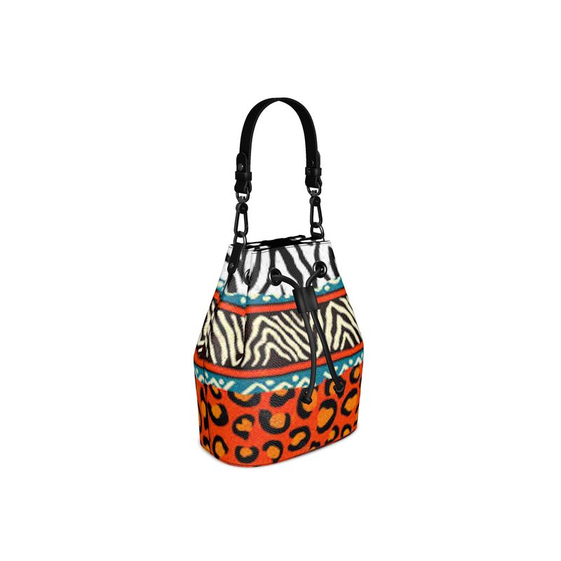 FZ DESIGNER AFRICAN PRINT BUCKET BAG - FZwear