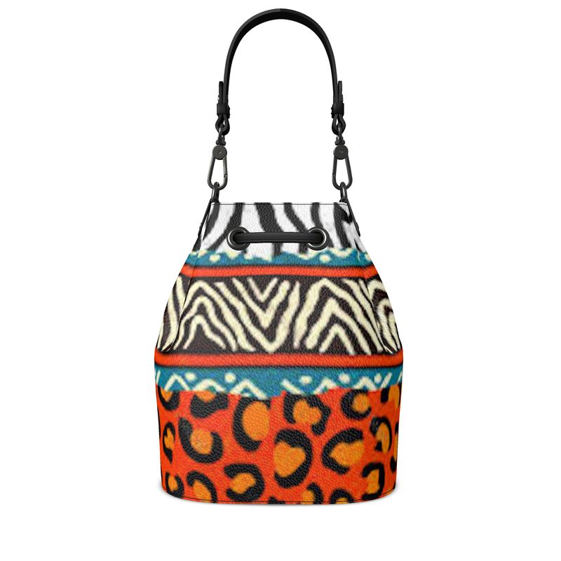 FZ DESIGNER AFRICAN PRINT BUCKET BAG - FZwear