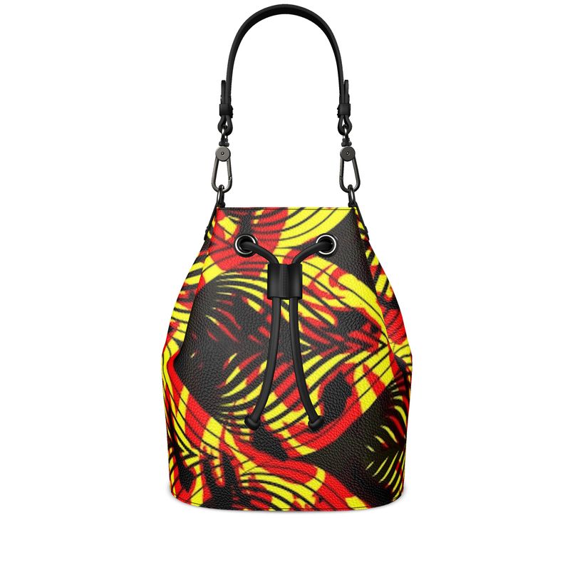 FZ DESIGNER BUCKET AFRICAN PRINT BAG - FZwear