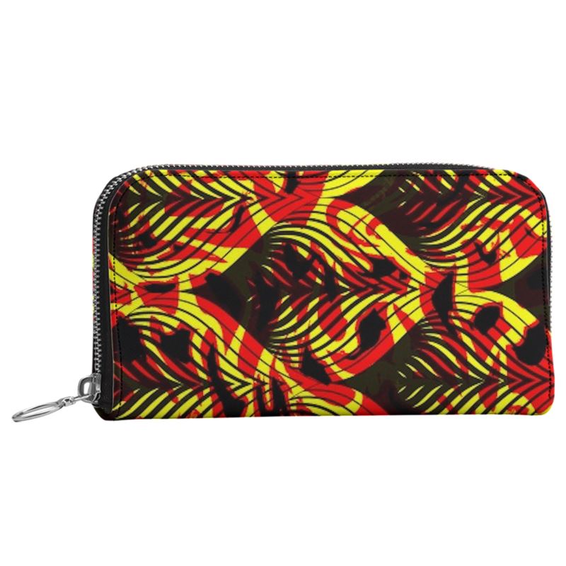 FZ DESIGNER AFRICAN PRINT WALLET - FZwear