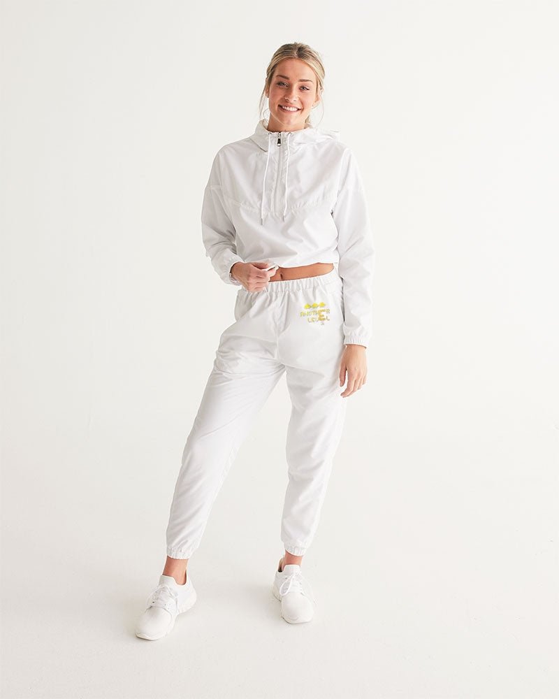 white zone women's track pants