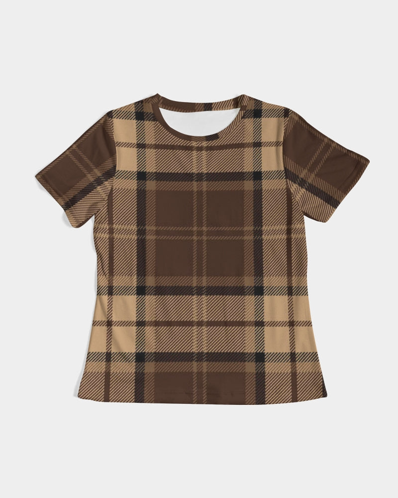 fz plaid women's tee