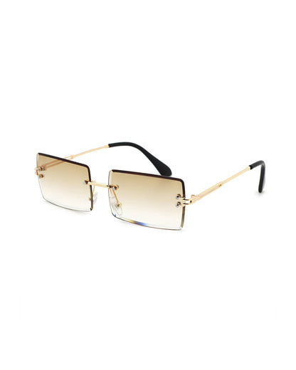 FZ Rimless Rectangle Sunglasses