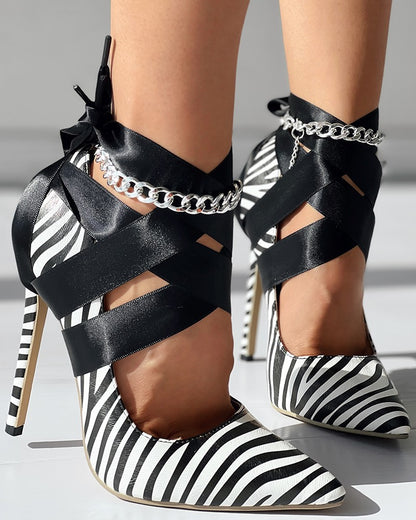 FZ Women's Zebra Stripe Shoes - FZwear