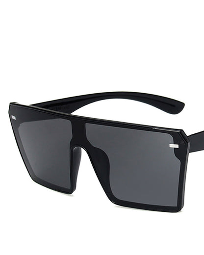 FZ Gradient Big Square Frame Sunglasses