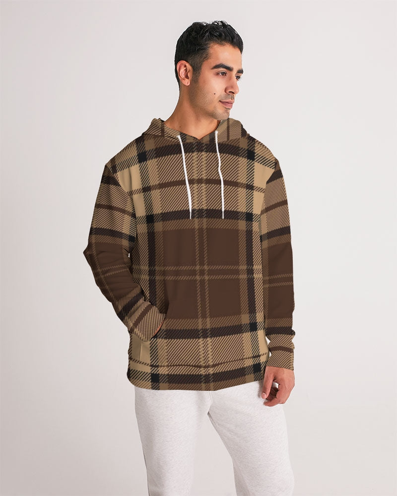 fz plaid men's hoodie