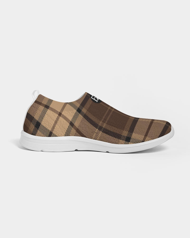 fz plaid women's slip-on flyknit shoe