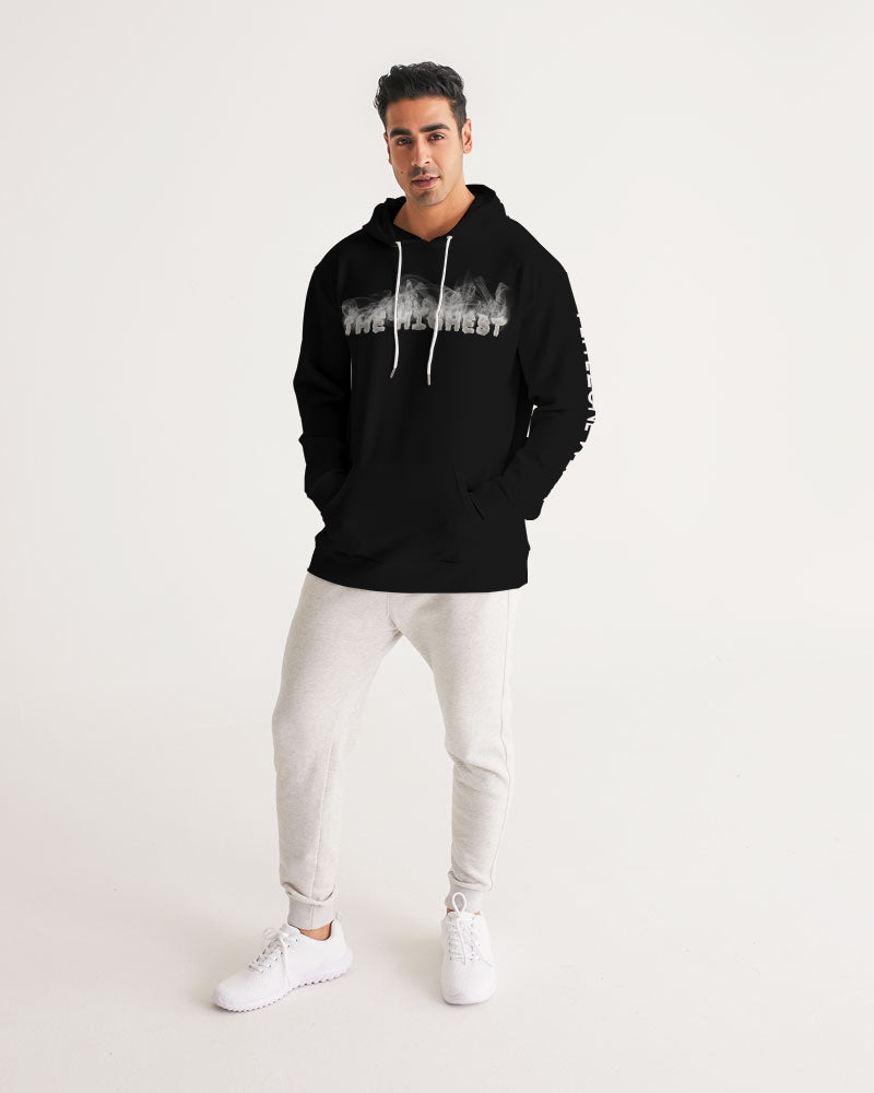 smokin black men's hoodie