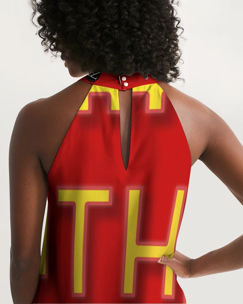 red zone women's halter dress