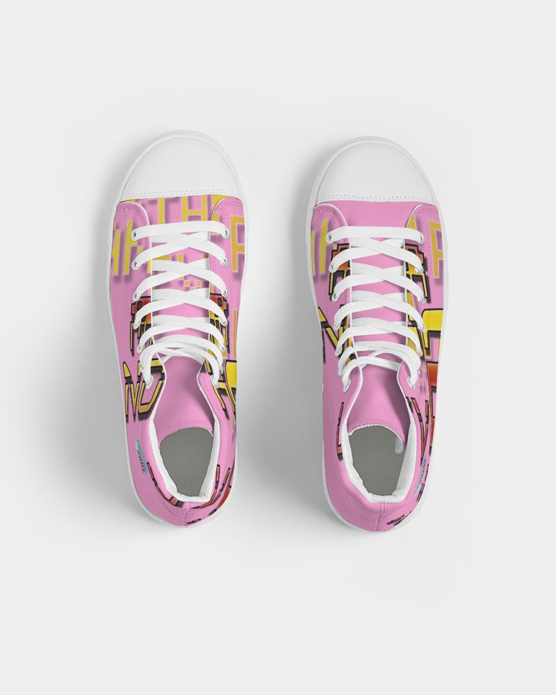 raging bull women's hightop canvas shoe