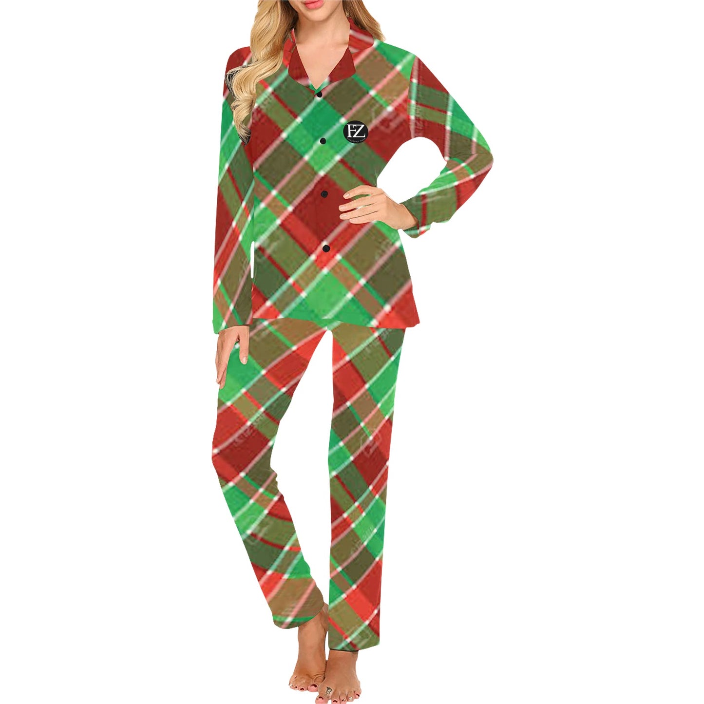 fz women's christmas pyjamas