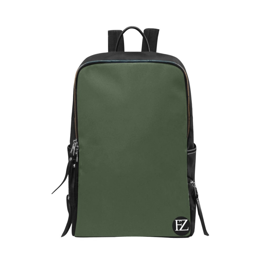 fz original laptop backpack one size / fz laptop backpack - dark green unisex school bag travel backpack 15-inch laptop (model 1664)