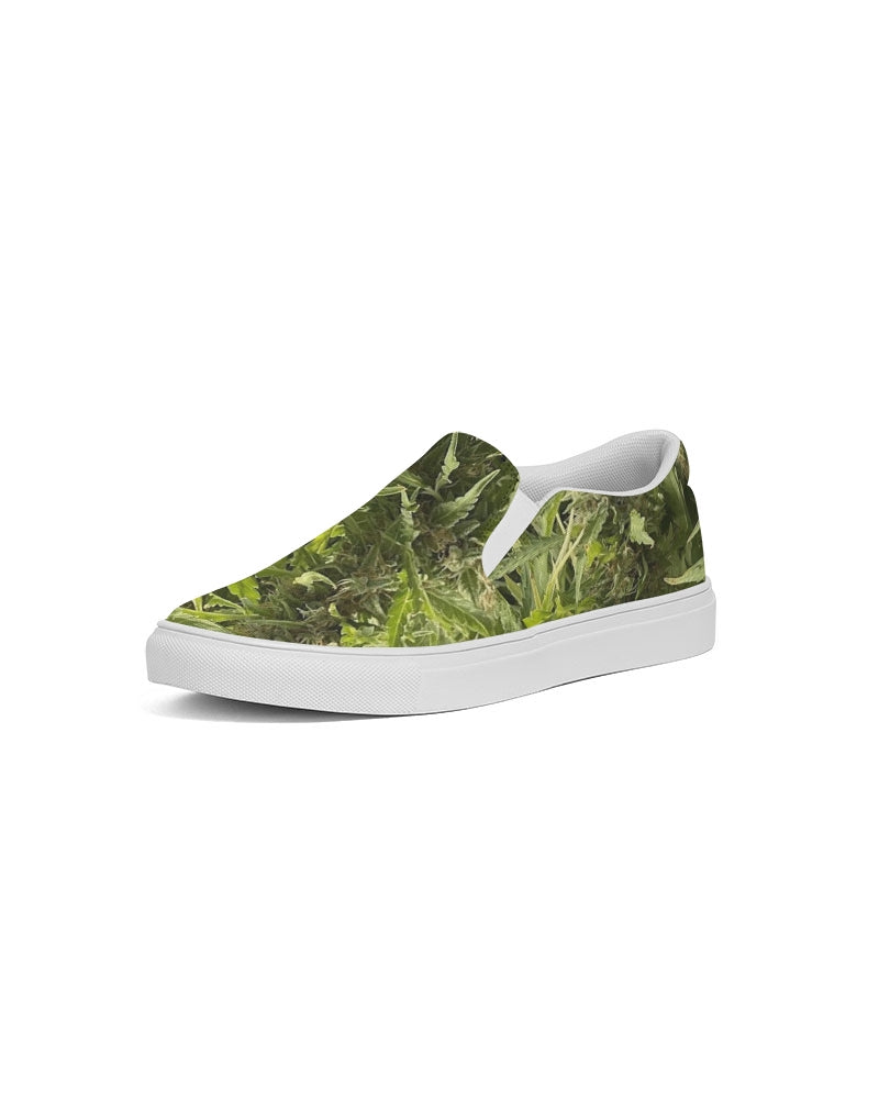 fz weed zone women's slip-on canvas shoe
