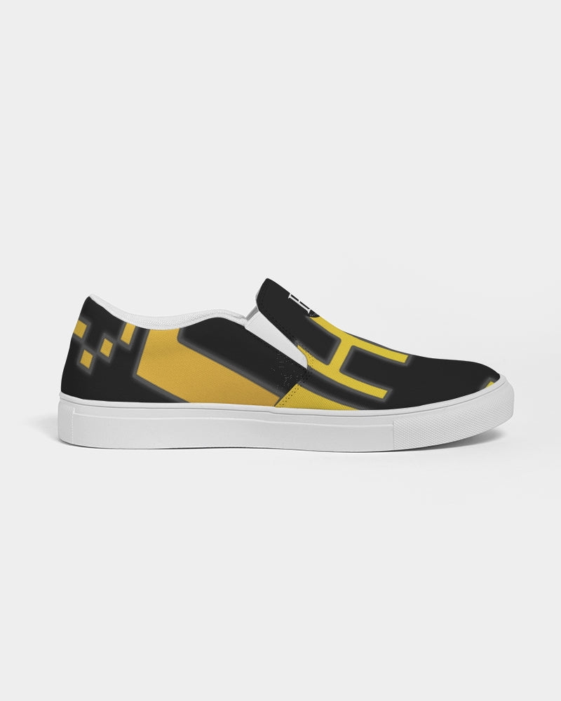 black zone women's slip-on canvas shoe