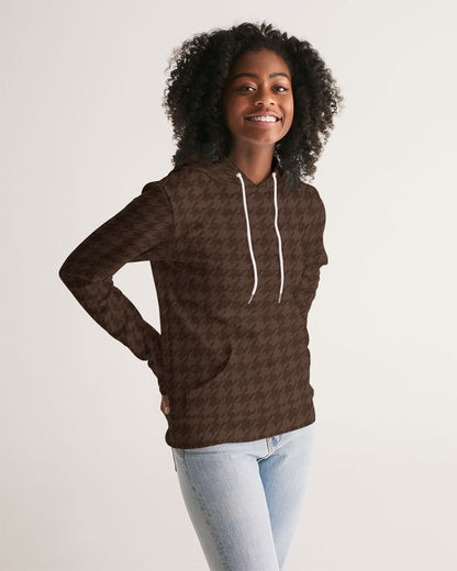 fz plaid women's hoodie