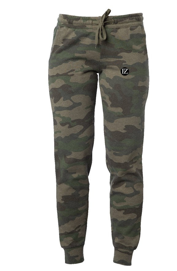 fz women's camo wash sweatsuit pants