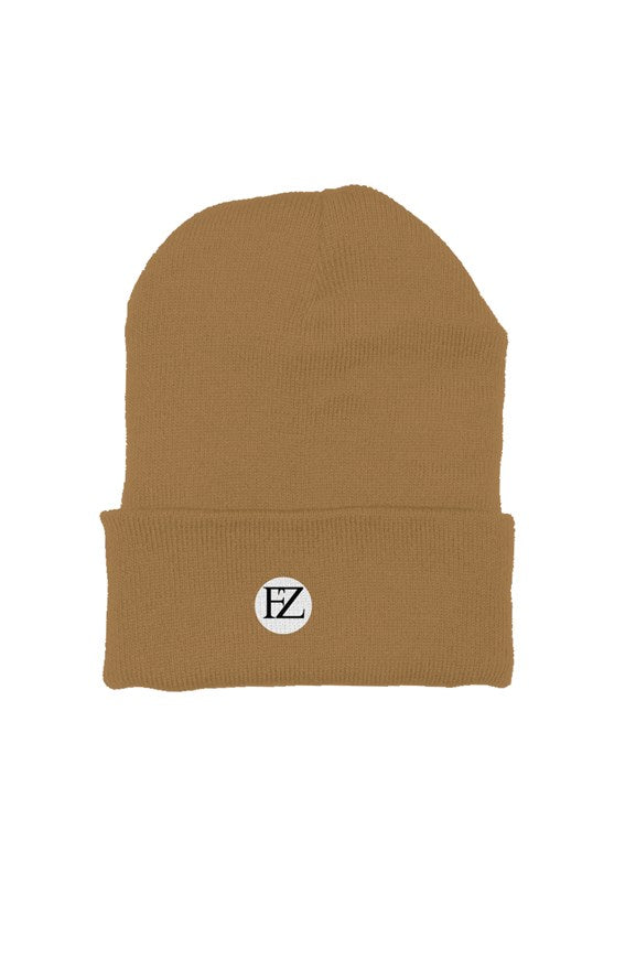fz beanie hat one size / camel