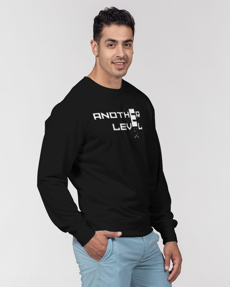 the highest men's classic french terry crewneck pullover