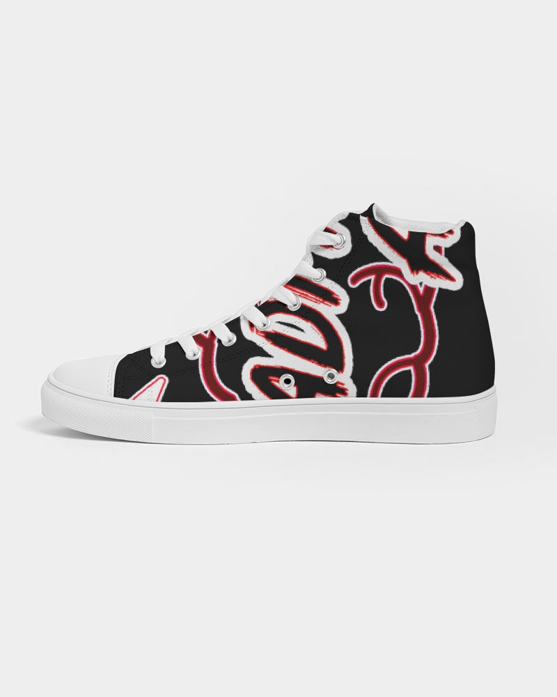 mind zone men's hightop canvas shoe