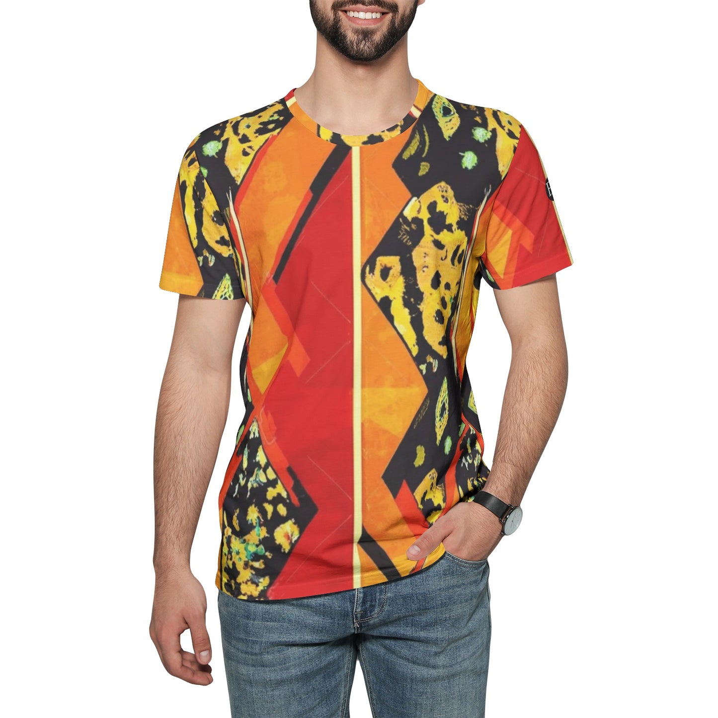 FZ Unisex African Print Cotton Tee