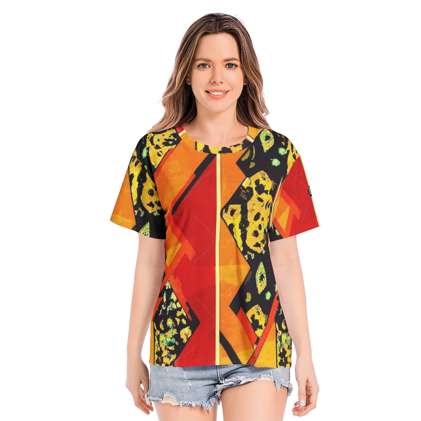 FZ Unisex African Print Cotton Tee