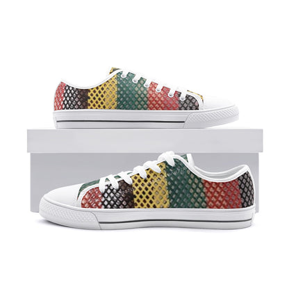 FZ Unisex Rasta Low Top Canvas Shoes - FZwear