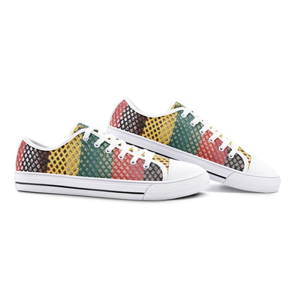 FZ Unisex Rasta Low Top Canvas Shoes - FZwear