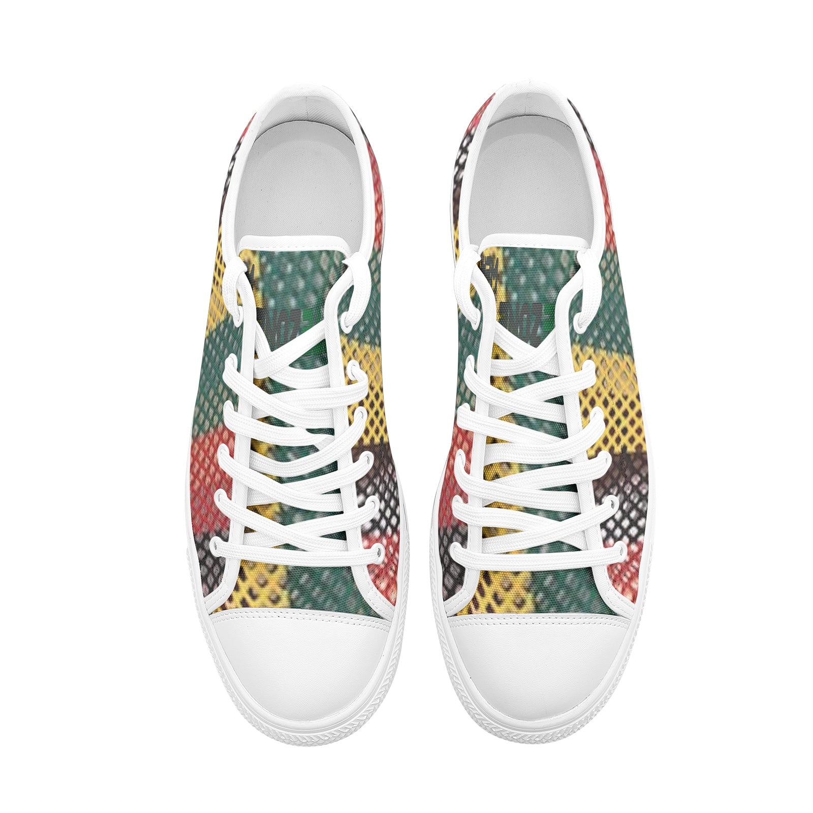 FZ Unisex Rasta Low Top Canvas Shoes - FZwear