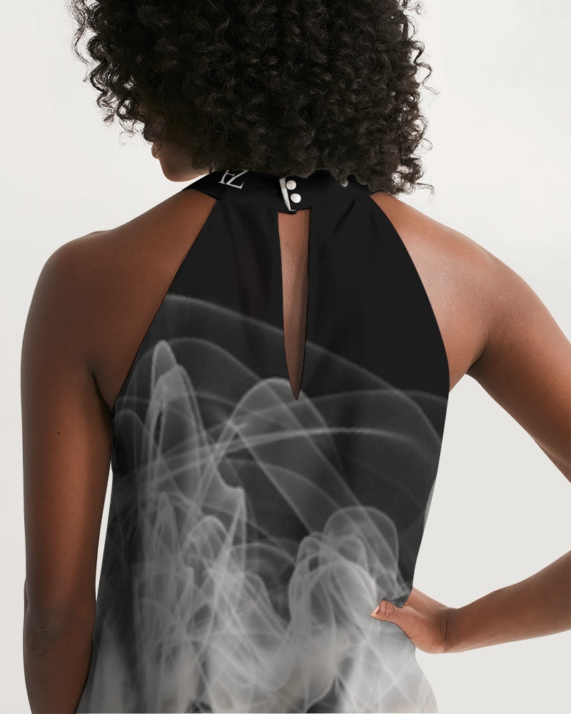 smoking the highest women's halter dress