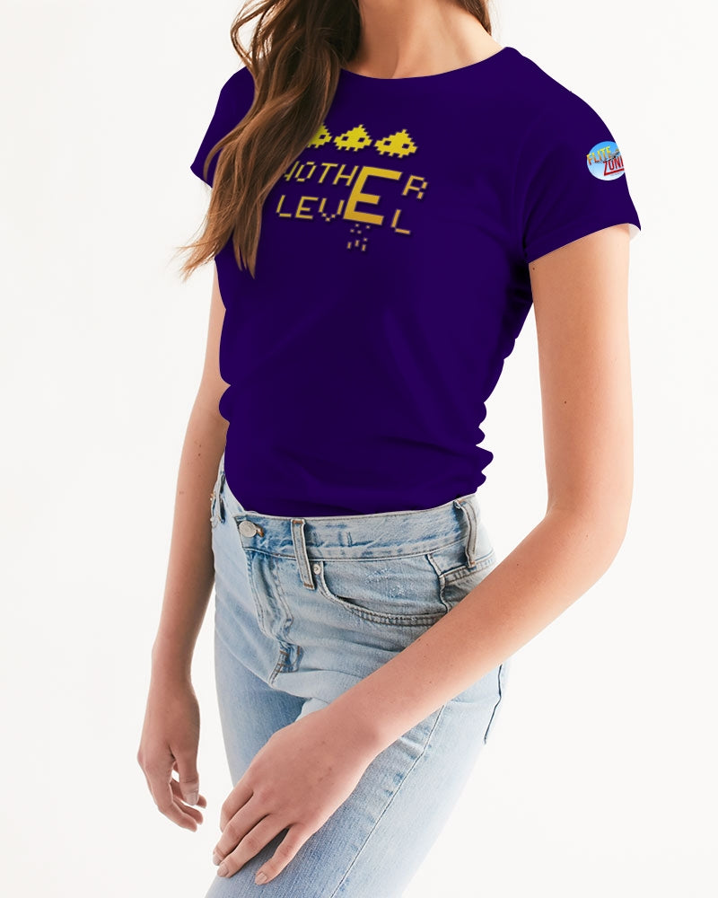 purple flite women's tee