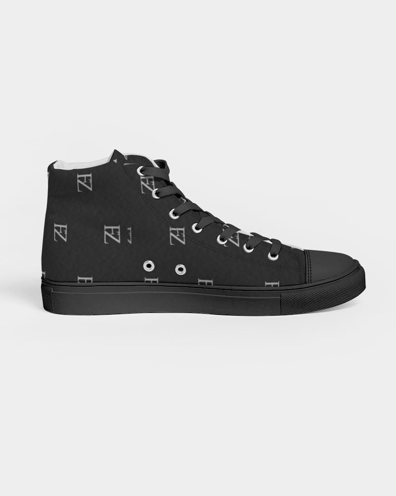 FZ ORIGINAL ZONE Men's Hightop Canvas Shoe - Black - FZwear