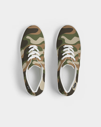 army flite women's lace up canvas shoe