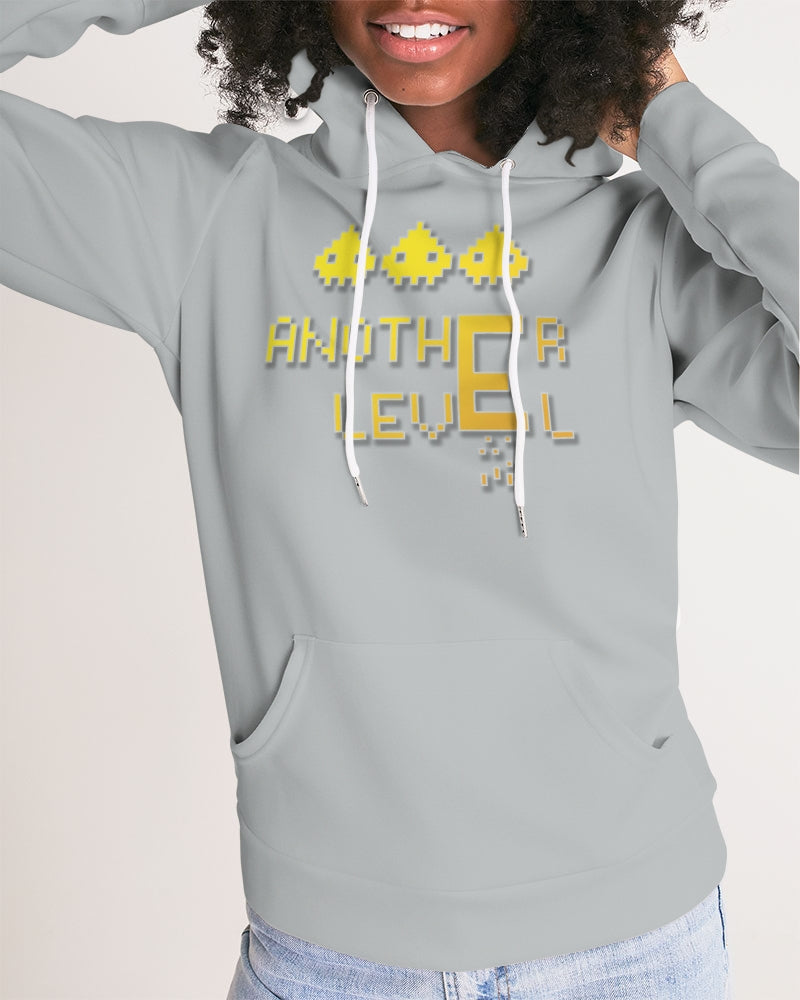 flying grey women's hoodie