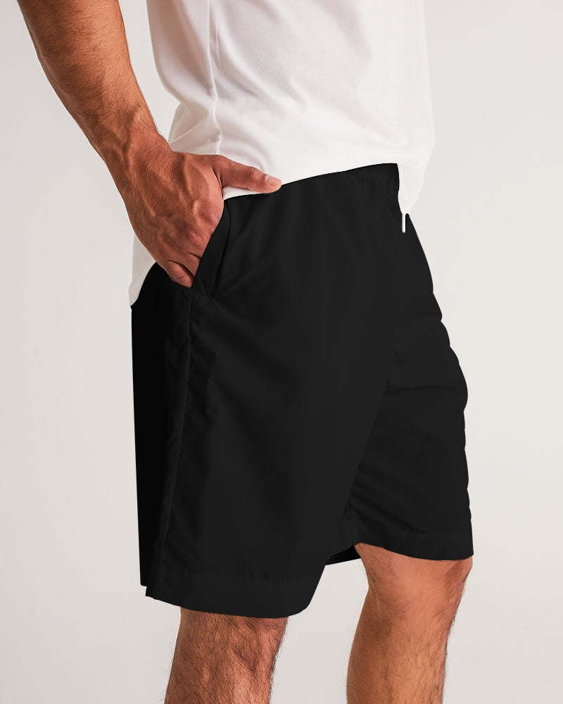 smokin black men's jogger shorts