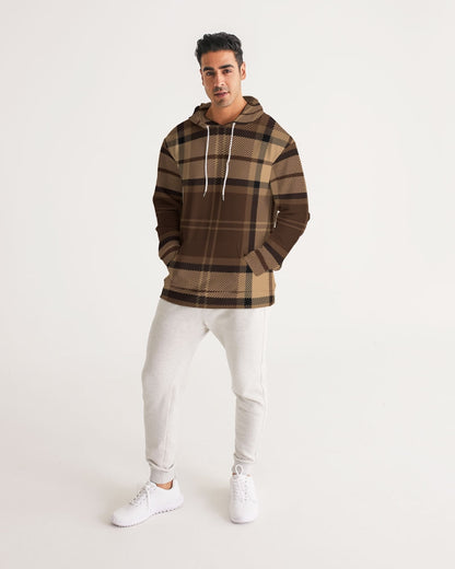 fz plaid men's hoodie