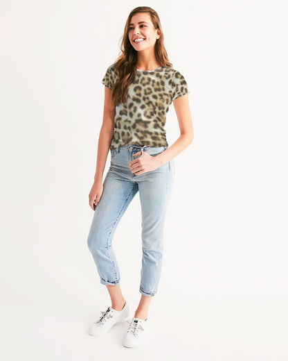 fz leopard zone women's tee