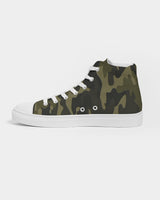 darker shade men's hightop canvas shoe