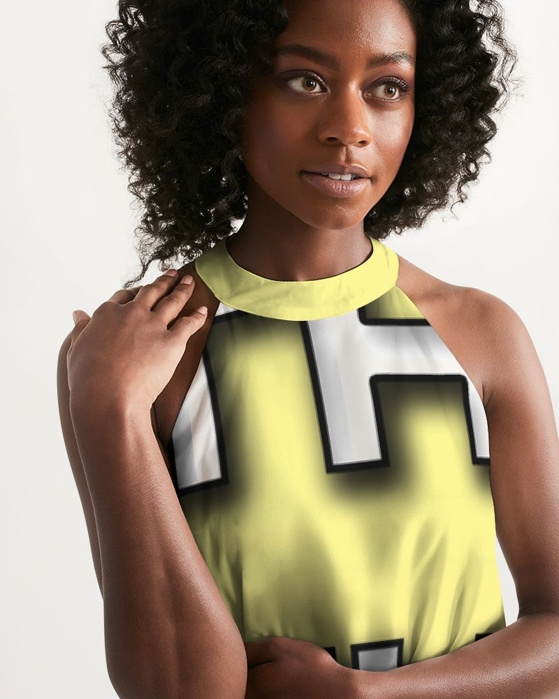 fz mango women's halter dress