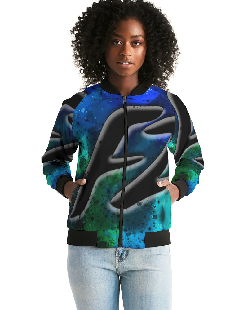 fz future zone women's bomber jacket