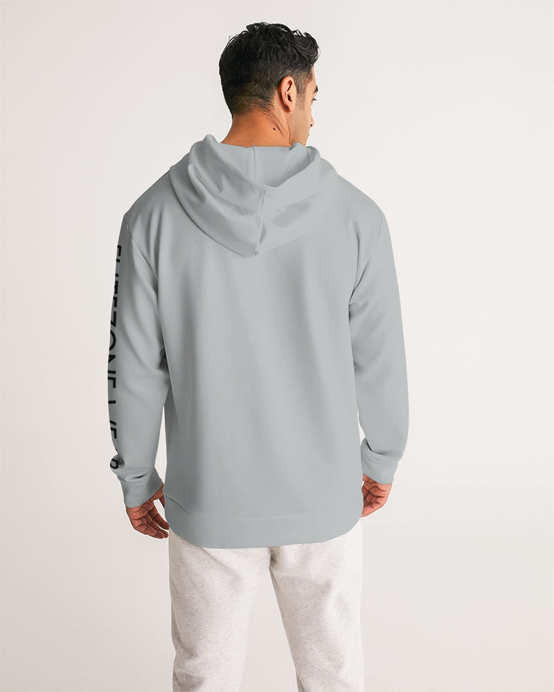 grey zone men's hoodie