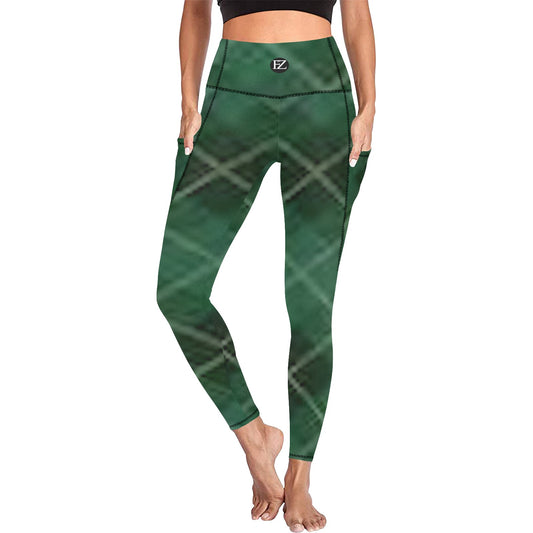 fz women's leggings 1 all over print high waist leggings with pockets (modell56)