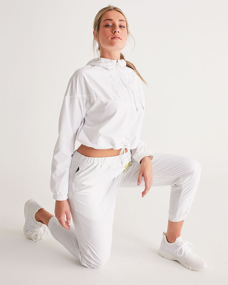 white zone women's track pants