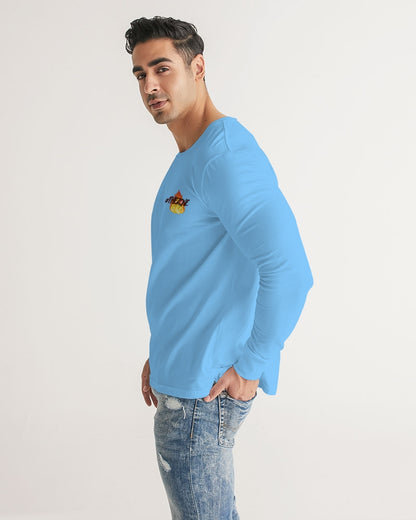 blue sky men's long sleeve tee