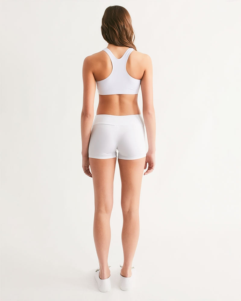 the highest women's mid-rise yoga shorts